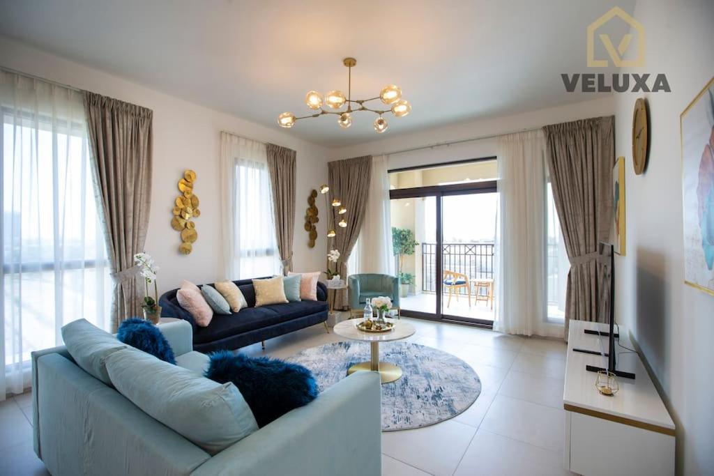 Veluxa - Luxury And Bright 1 Bedroom Apartment, Burj View! Dubai Exterior photo