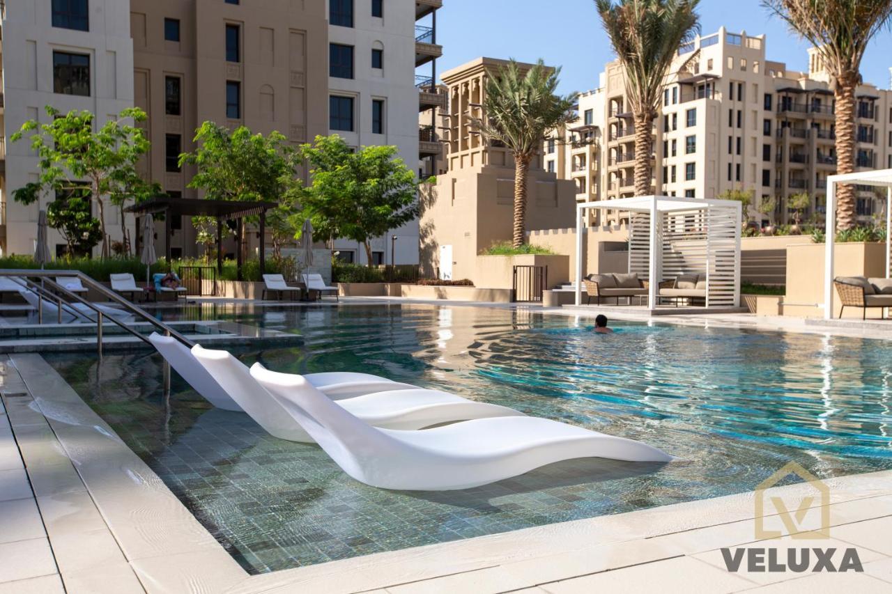 Veluxa - Luxury And Bright 1 Bedroom Apartment, Burj View! Dubai Exterior photo